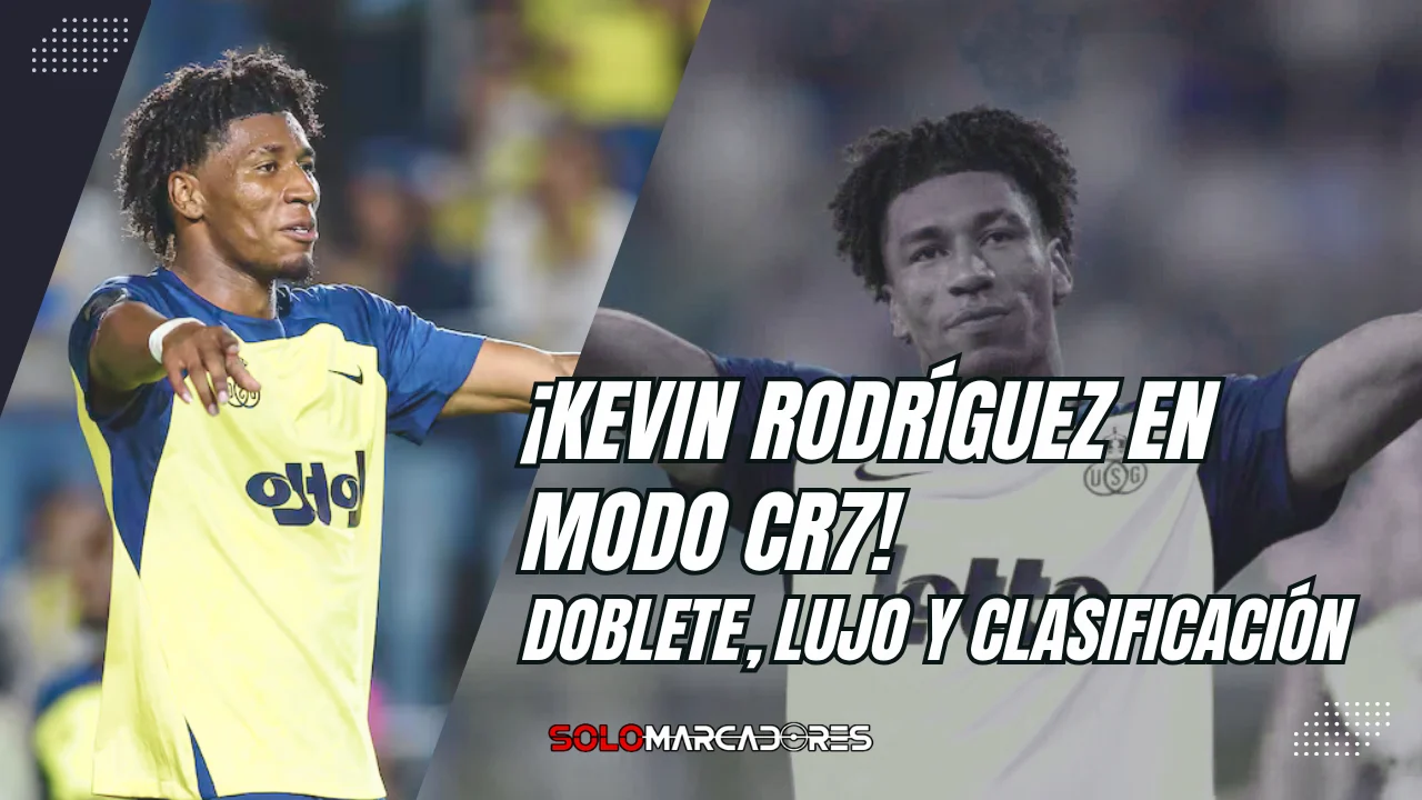 Modo Cristiano Ronaldo activado! Kevin Rodríguez