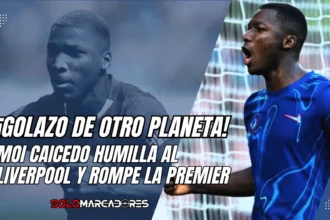 Moisés Caicedo deslumbra en Inglaterra