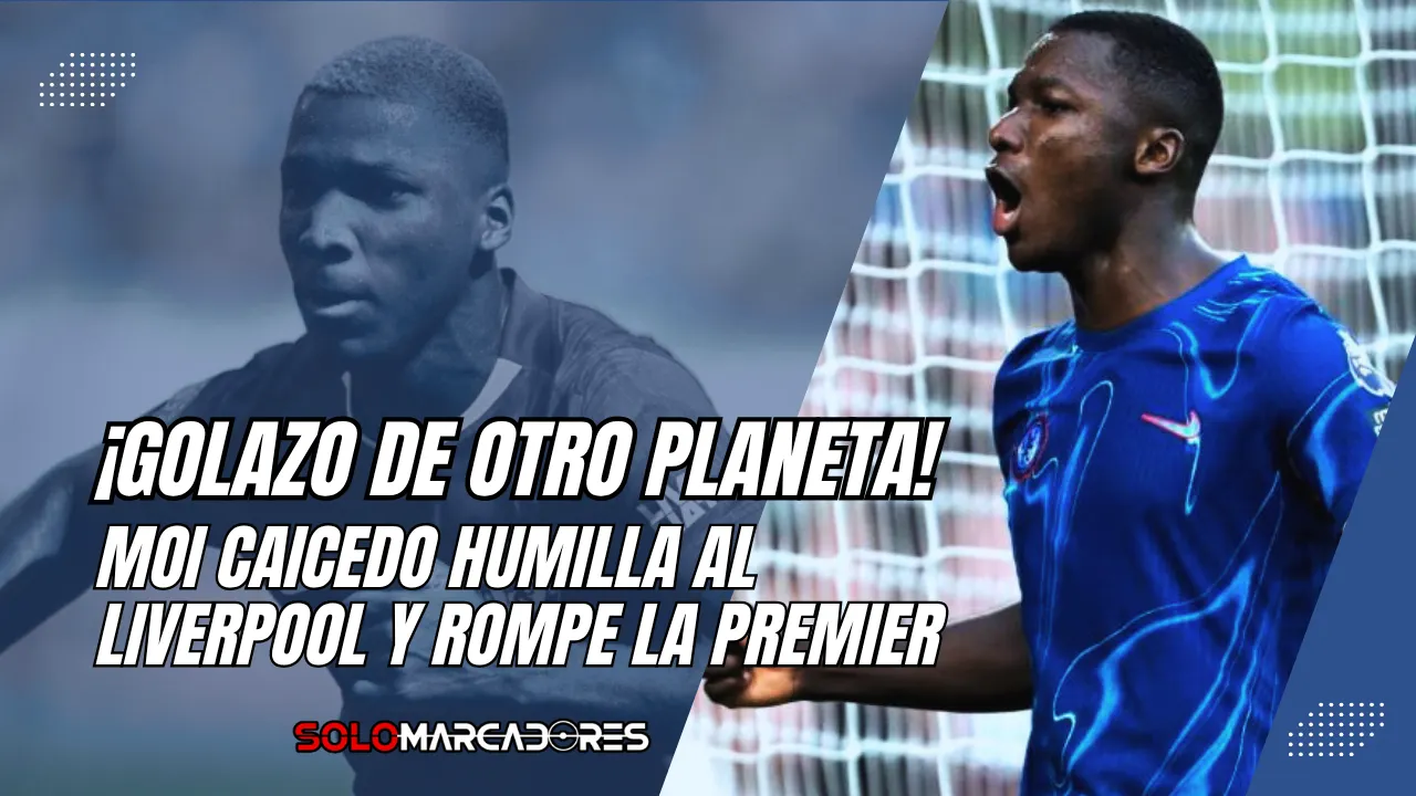 Moisés Caicedo deslumbra en Inglaterra