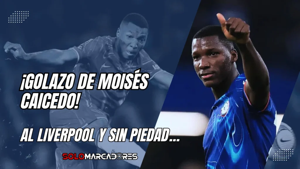 Moisés Caicedo lo volvió a hacer