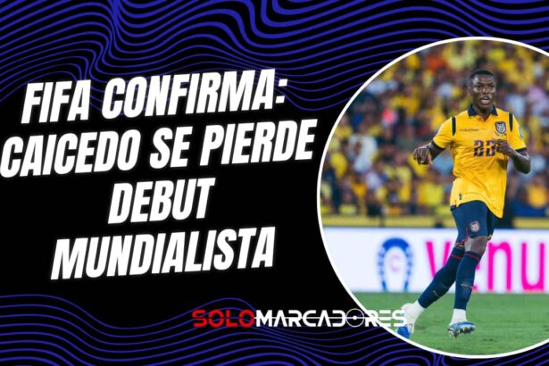 ¡OFICIAL FIFA! Moisés Caicedo se pierde el debut de Ecuador en el Mundial 2026 1 ¡OFICIAL FIFA! Moisés Caicedo se pierde el debut de Ecuador en el Mundial 2026