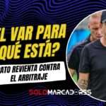 Patricio Urrutia arremete contra el arbitraje y el VAR tras el Delfín vs El Nacional