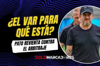 Patricio Urrutia arremete contra el arbitraje y el VAR tras el Delfín vs El Nacional
