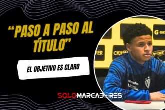 Patrick Mercado: “El título es la meta y vamos paso a paso”