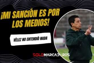 Paul Vélez rompe el silencio tras sanción por criticar al arbitraje femenino