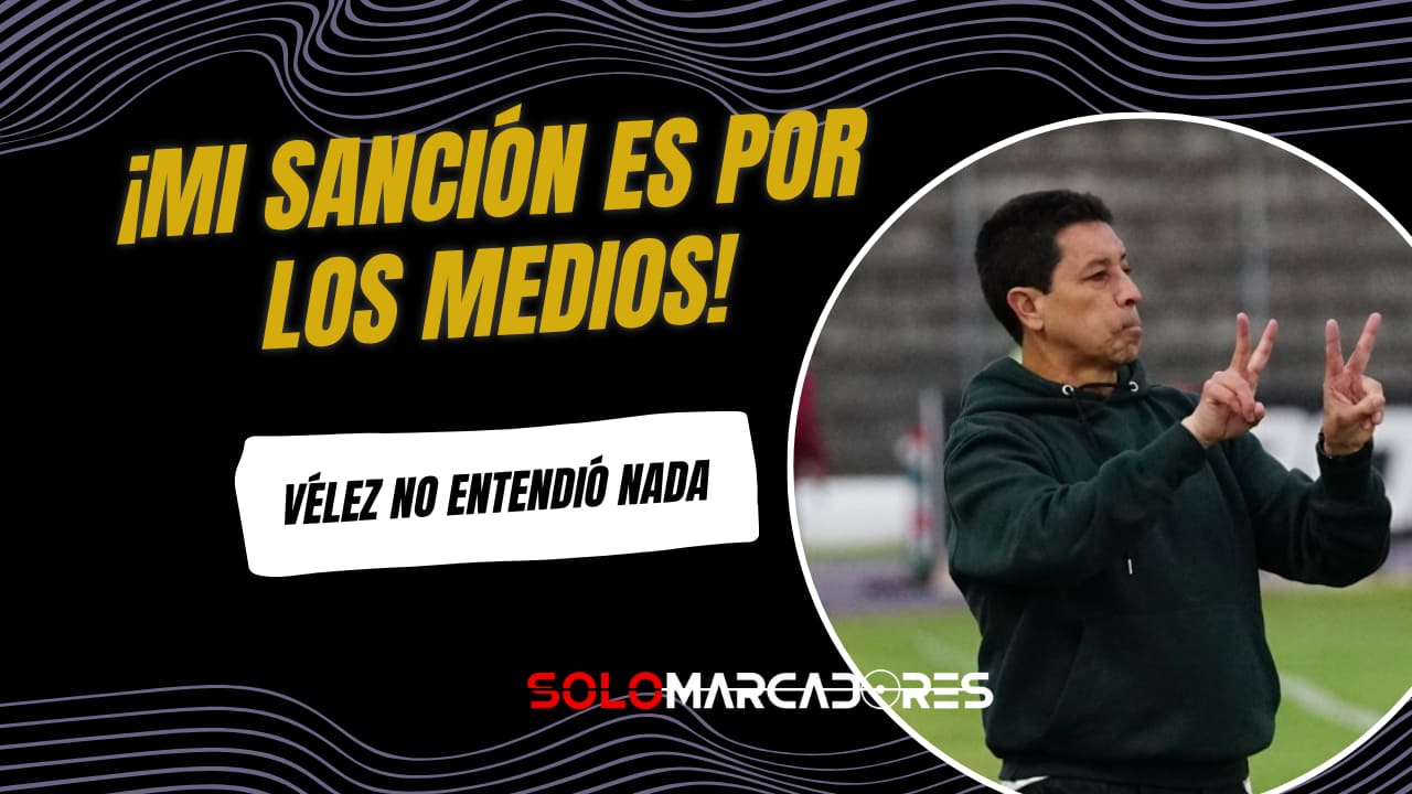 Paul Vélez rompe el silencio tras sanción por criticar al arbitraje femenino