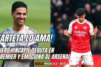 Piero Hincapié se gana los elogios de Arteta