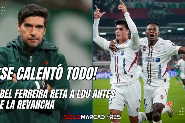 ¡Palmeiras lanza advertencia a LDU! ¿Podrán los albos resistir en la revancha? 1 Podrán los albos resistir en la revancha
