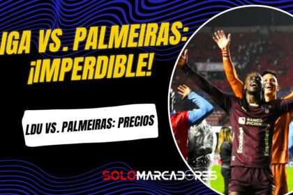 Precios de entradas para Liga de Quito vs. Palmeiras por Libertadores