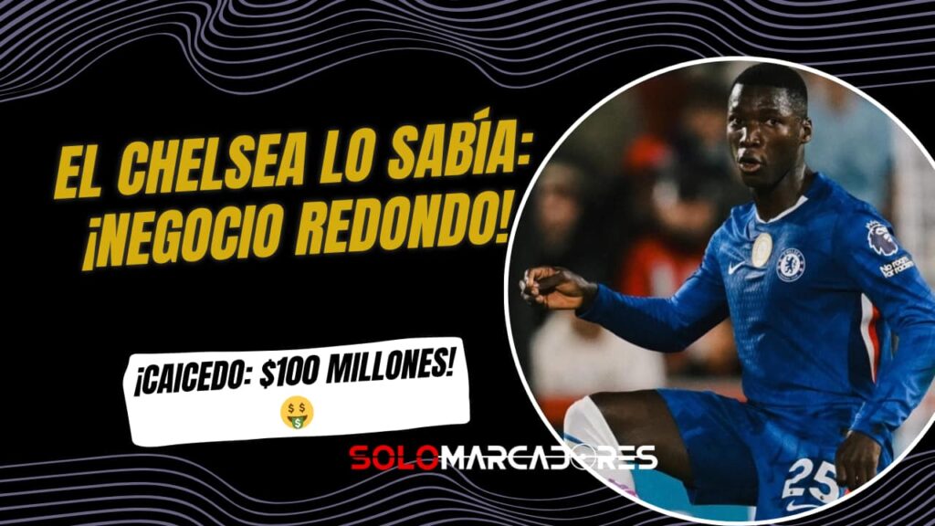 ¡Moisés Caicedo es un jugador de 100 millones de euros!