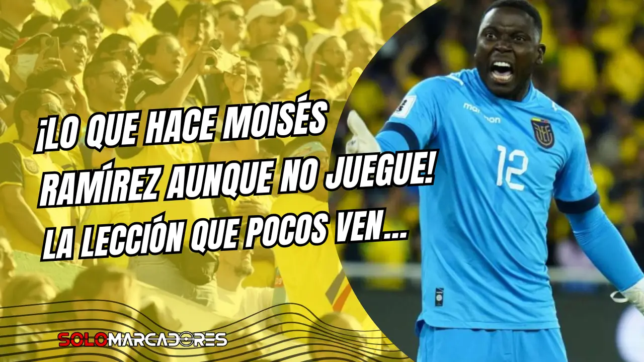 Qué hace Moisés Ramírez cuando no juega