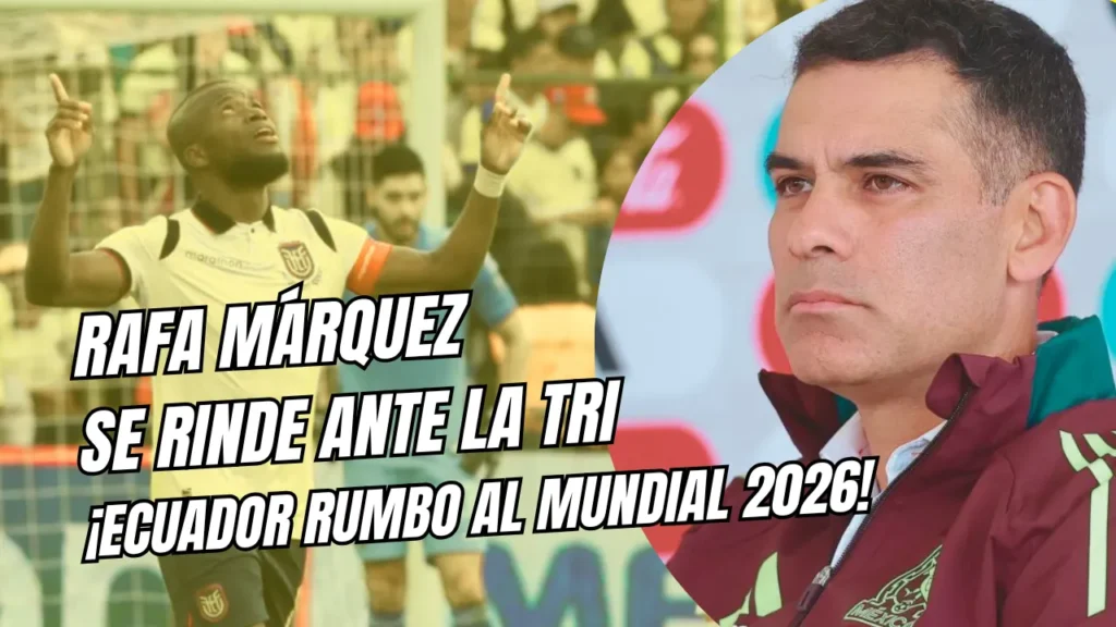 Preocupación en Ecuador: Caicedo, Hincapié y Plata en duda para la Fecha FIFA 2 Rafa Márquez a La Tri