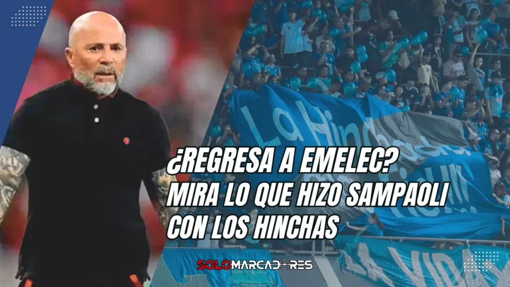 Regresa Sampaoli a Emelec