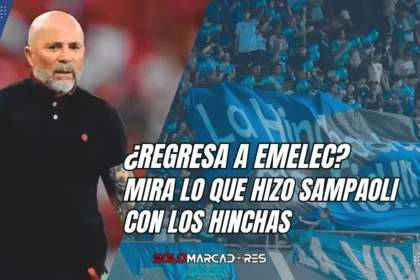 Regresa Sampaoli a Emelec