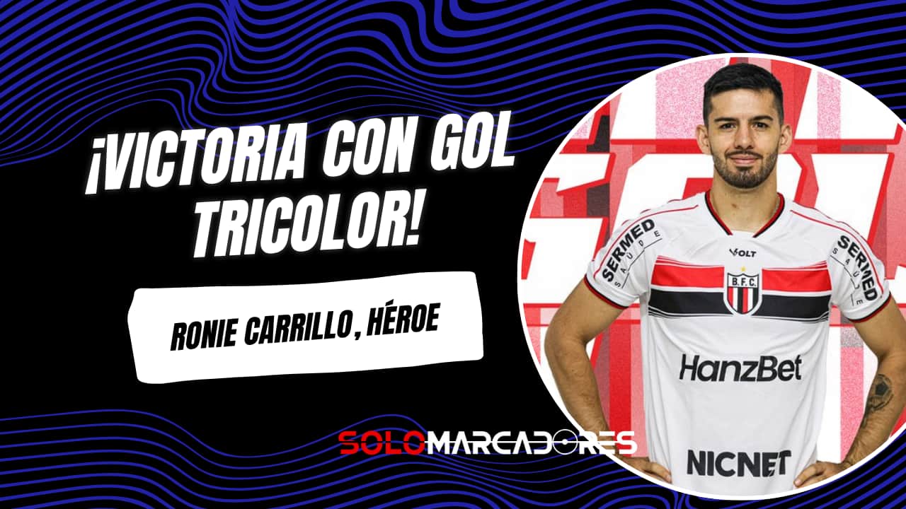 Ronie Carrillo fue el héroe de Botafogo