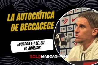 Sebastián Beccacece Analiza el Empate de Ecuador: "Nos Faltó Ser Protagonistas"