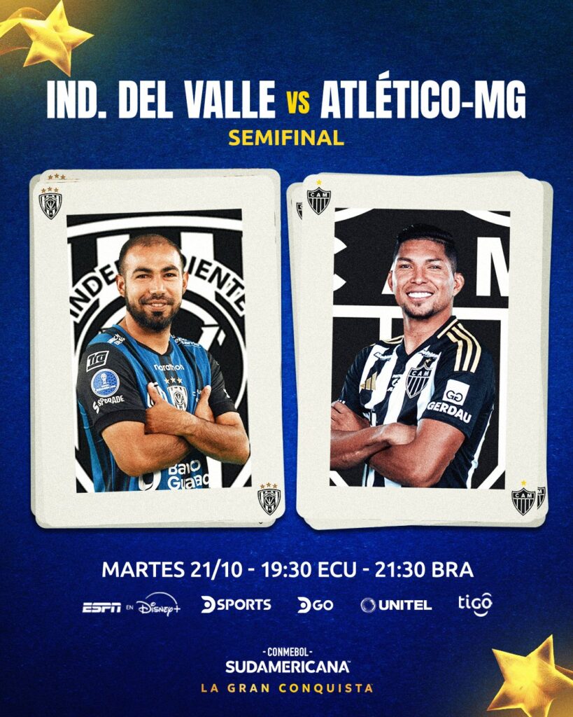 ¡Partidazo en la altura! Independiente del Valle quiere hacer historia ante Atlético Mineiro en la Sudamericana