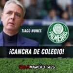 Tiago Nunes arremete contra el Palmeiras y su "cancha de colegio"