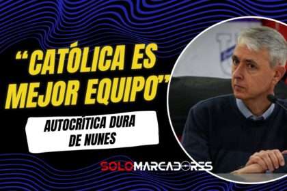 Tiago Nunes y su dura autocrítica tras el empate de Liga ante Universidad Católica