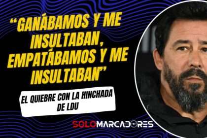 Vitamina Sánchez y su salida de LDU : “Ganábamos y me insultaban, empatábamos y me insultaban”