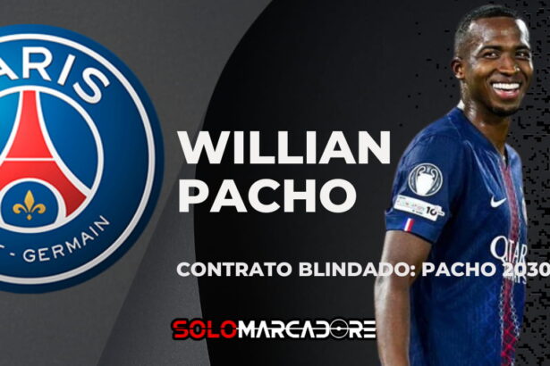 ¡Bombazo en París! Willian Pacho Renueva con PSG y Recibe Súper Aumento Salarial 🚀 1 ¡Bombazo en París! Willian Pacho Renueva con PSG y Recibe Súper Aumento Salarial