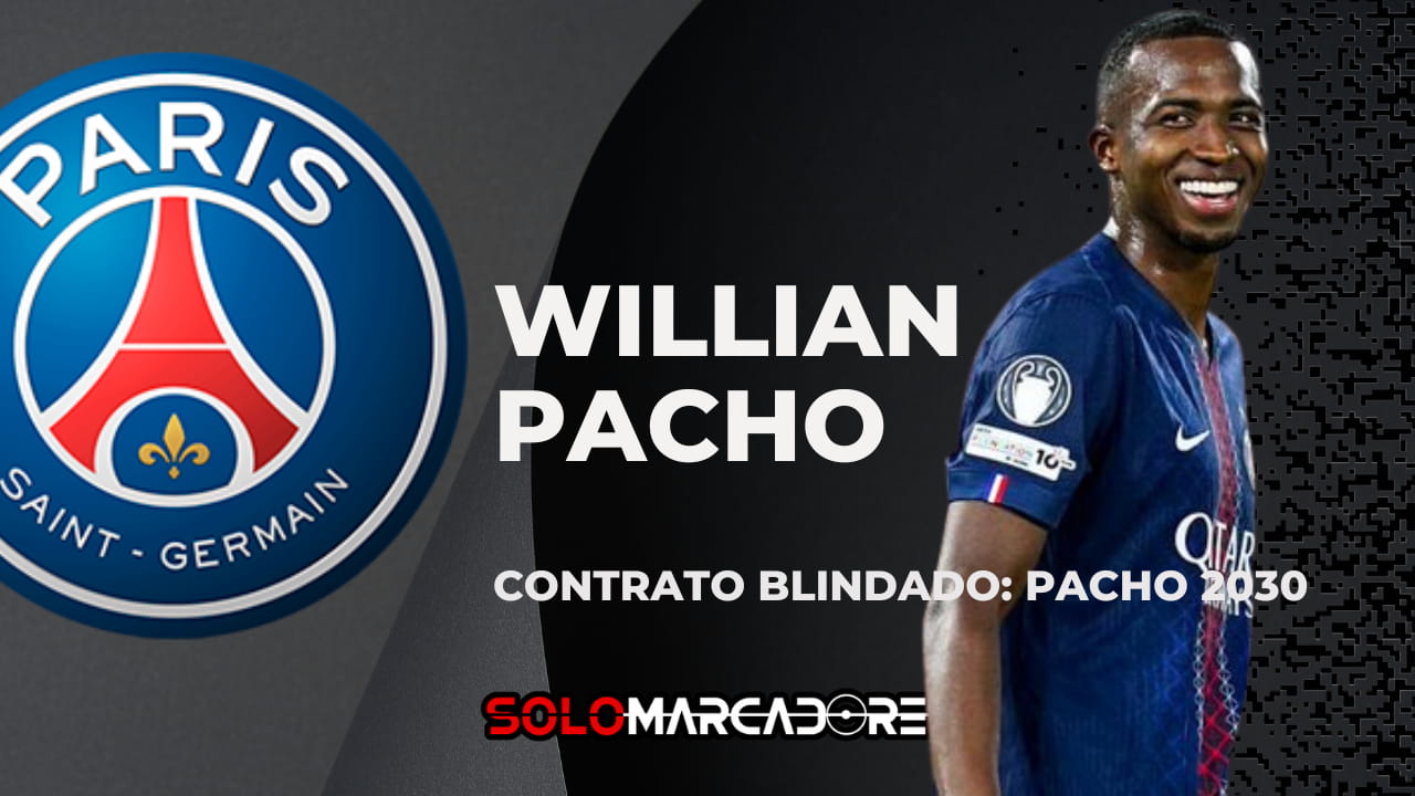 ¡Bombazo en París! Willian Pacho Renueva con PSG y Recibe Súper Aumento Salarial