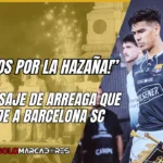 Xavier Arreaga que ilusiona a toda su hinchada