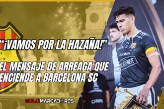 Xavier Arreaga que ilusiona a toda su hinchada