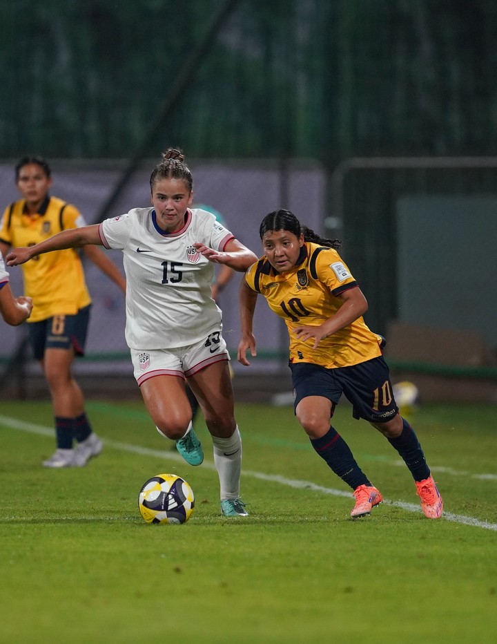 La Selección de Ecuador fue goleada por Estados Unidos en el Mundial Femenino Sub 17 1 La Selección de Ecuador fue goleada por Estados Unidos en el Mundial Femenino Sub 17