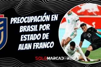 Alarma en Atlético Mineiro: ¿Alan Franco se pierde la final de la Sudamericana?