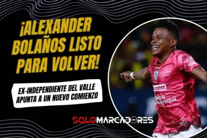 Alexander Bolaños: Regreso al Fútbol con Deportivo Santo Domingo
