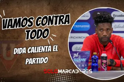 Alexander Domínguez: "Nuestra hinchada no va a estar, vamos a ir contra todo"