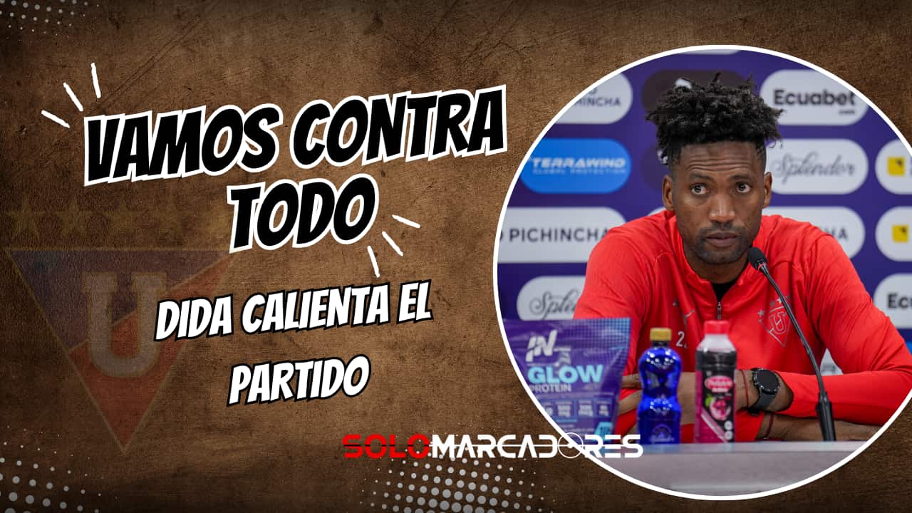 Alexander Domínguez: "Nuestra hinchada no va a estar, vamos a ir contra todo"