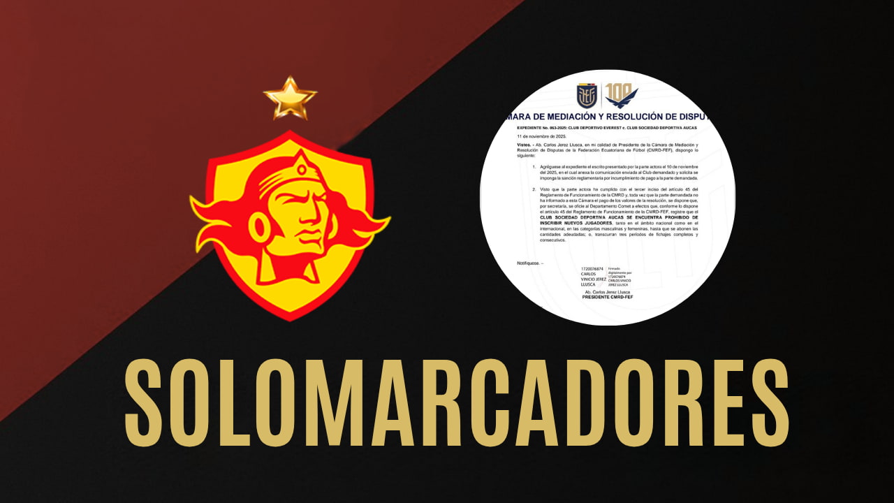 Aucas Sancionado: Prohibición de Fichajes por Deudas en la FEF