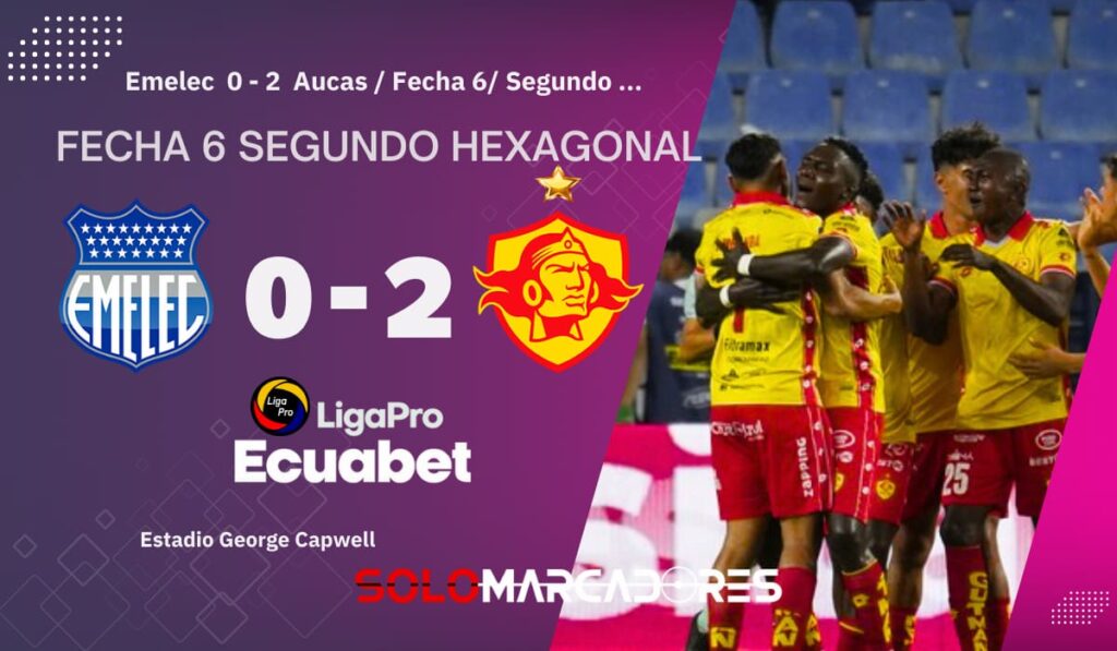 Aucas apaga a Emelec en el Capwell: Se complica el boleto a la Sudamericana