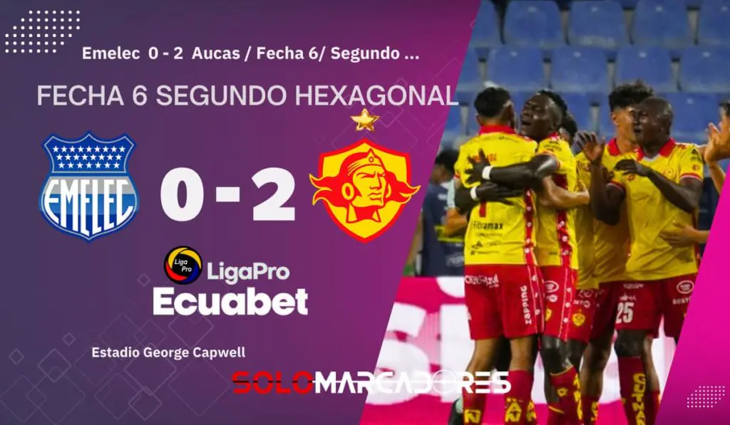 Aucas apaga a Emelec en el Capwell: Se complica el boleto a la Sudamericana