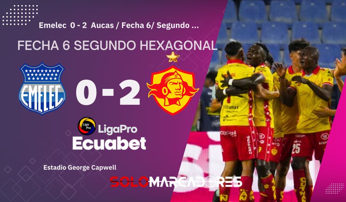 Aucas apaga a Emelec en el Capwell: Se complica el boleto a la Sudamericana