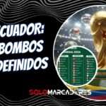 Sorteo Mundial 2026: Bombos definidos y rivales de Ecuador