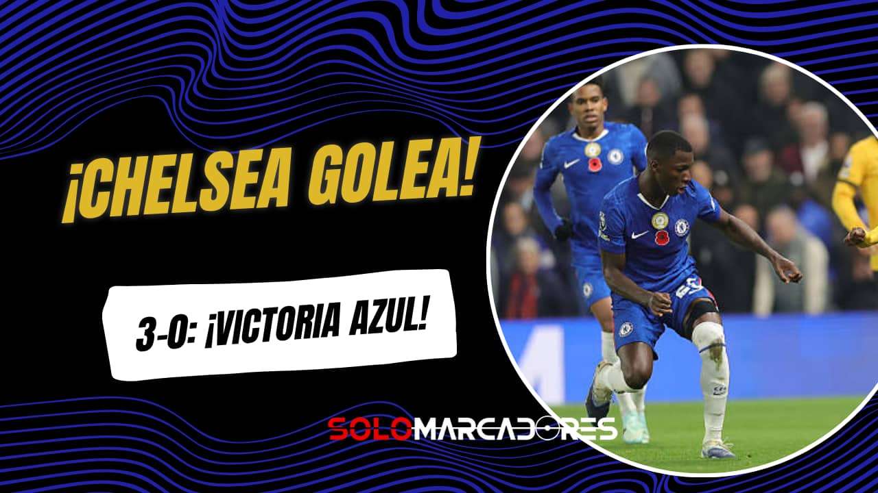 Chelsea Golea a Wolves y Escala en la Premier League con Moisés Caicedo
