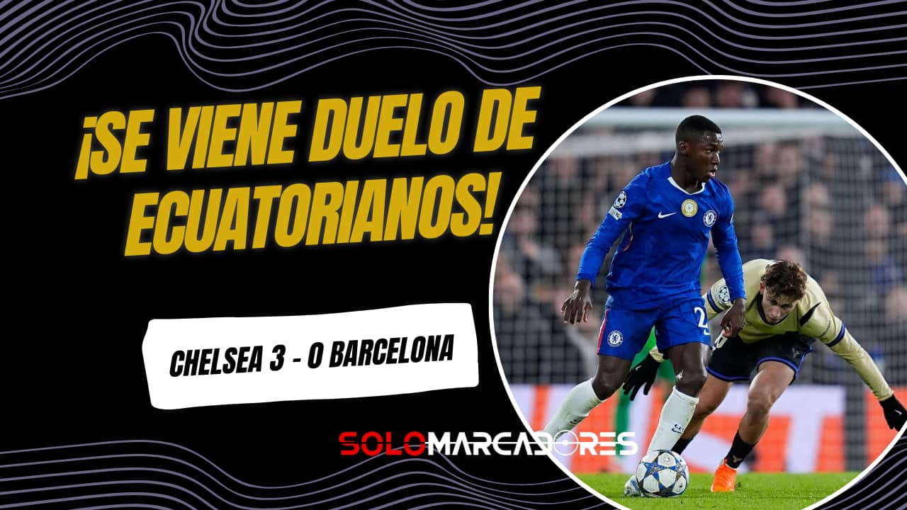 Chelsea aplasta al Barcelona en Champions con un Moisés Caicedo imperial