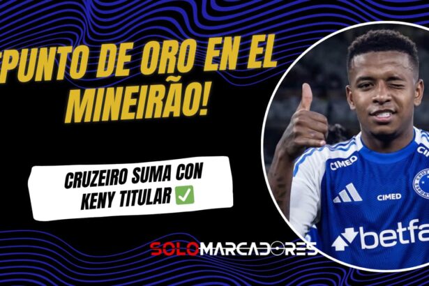 Cruzeiro y Fluminense Sellan un Empate sin Goles con presencia de Keny Arroyo