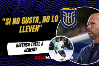 DT del Racing responde a Beccacece por el peso de Jeremy Arévalo: "Si no les gusta, no lo lleven"