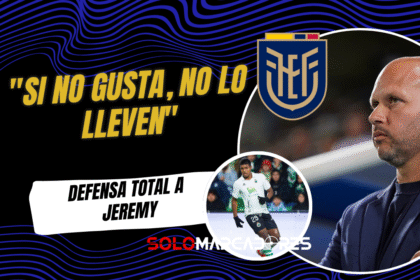 DT del Racing responde a Beccacece por el peso de Jeremy Arévalo: "Si no les gusta, no lo lleven"