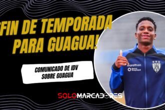 Darwin Guagua se pierde el resto del año con IDV