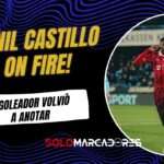 Denil Castillo volvió a anotar en Dinamarca