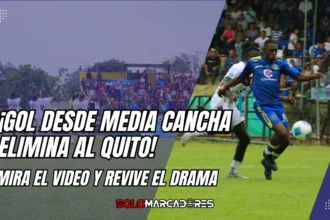 Deportivo Quito eliminado por un gol desde media cancha