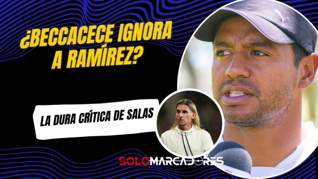 Dura crítica de Franklin Salas para Sebastián Beccacece por la No Convocatoria de Bryan Ramírez