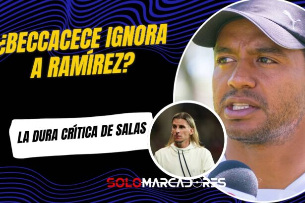 Dura crítica de Franklin Salas para Sebastián Beccacece por la No Convocatoria de Bryan Ramírez