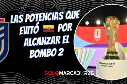Mundial 2026: Ecuador en Bombo 2 y las Potencias que Evitó La Tri