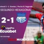 El Nacional Remonta y Vence a Emelec en Vibrante Duelo de LigaPro